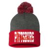 Pom Pom Knit Cap Thumbnail